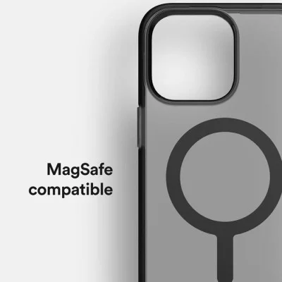 Cover Iphone 15 Pro Magsafe Bodyguardz - Smoke